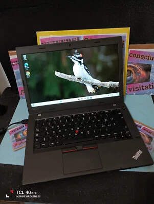 Lenovo Thinkpad L450 14" 1920X1080 i5-2,2Ghz 8gb 128gb SSD NVME windows 11 - Immagine 1 di 4