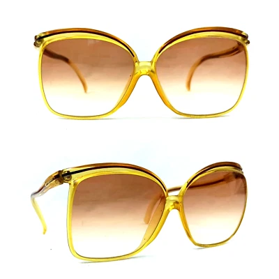 HIP-HOP PIERRE CARDIN LADY'S SUNGLASSES BUTTERFLY OPTYLE STYLE FRANCE NOS - Image 1 of 4