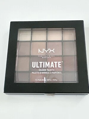 NYX Ultimate Eye Shadow Palette Makeup USP03 WARM NEUTRALS - Image 1 of 4