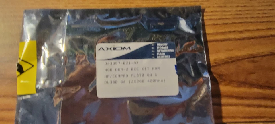 AXIOM 4GB DDR2 ECC MEMORY - Image 1 of 1