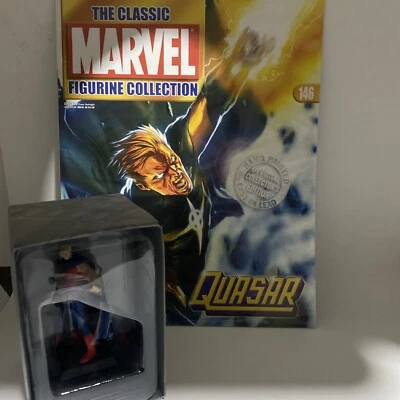 Estatua Quásar Marvel Colección Clásica Die-Cast Estatuilla Edición Limitada #146 Foto 1 de 4