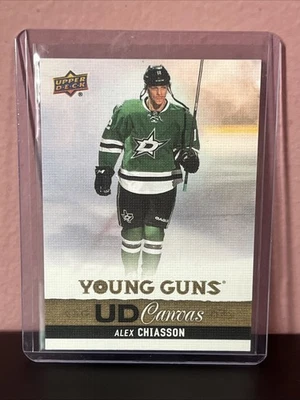 2013-14 Upper Deck UD Canvas Young Guns Alex Chiasson #C220 Rookie RC - Image 1 of 2