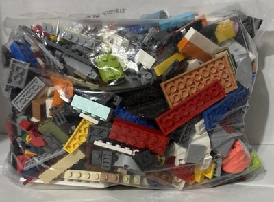 LEGO Bulk Lot of 2 Pounds Bricks Parts and Pieces Clean Genuine 2 Lbs Bag - Image 1 of 4