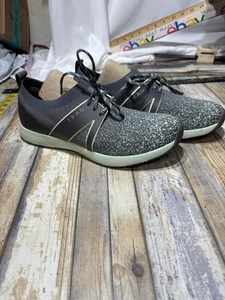 TRAQ By Alegria Damen 41 Sport Strick Sneaker Grau & Neuwertig Gr. 10 - Bild 1 von 6