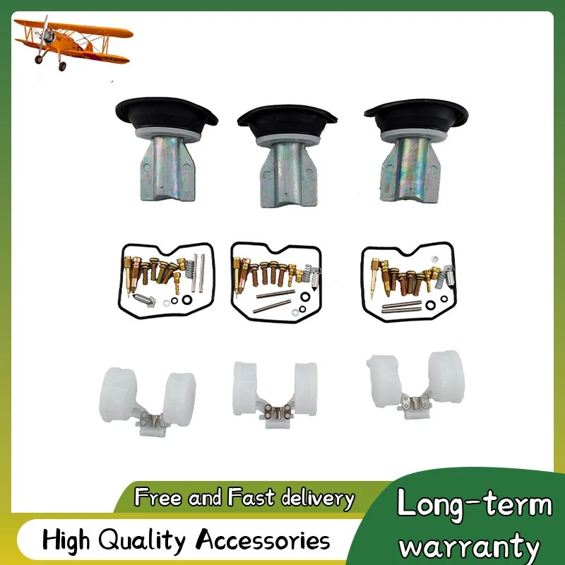 Fit For Triumph Thunderbird Sport 98-03 Keihin Carburetor repair Rebuild Kit - Imagem 1 de 4