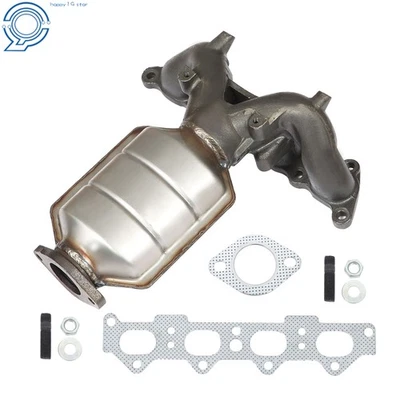 Exhaust Manifold & Catalytic Converter Assembly For Hyundai Elantra Kia Spectra - Image 1 of 4