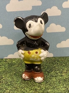 Vintage Disney Mickey Mouse Figur 30er Jahre selten Sammlerstück antik Cartoon Deko - Bild 1 von 11