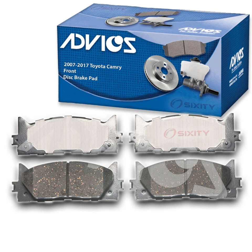 Juego de pastillas de freno de disco delanteras ADVICS para Toyota Camry 2007-2017 - neumático de freno zs Foto 1 de 4