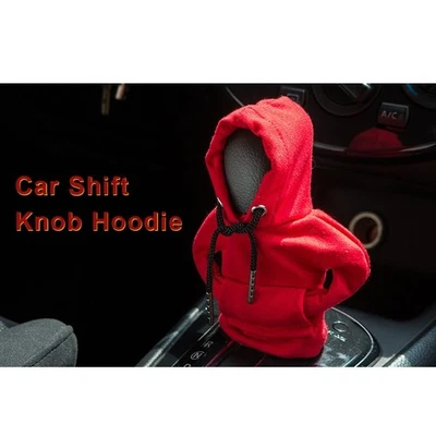 Car Cotton Trim Shift Knob Sweater Gear Shift Hoodie Gear Level Protector Cover — 第 1/4 张图片