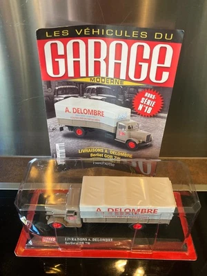 BERLIET GDR 7W LIVRAISONS A. DELOMBRE + FASCICULE 1/43 IXO - Photo 1/4