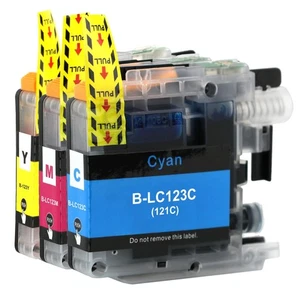 3 C/M/Y Ink Cartridges for use with Brother DCP-J4110DW MFC-J4610DW MFC-J870DW - Picture 1 of 3