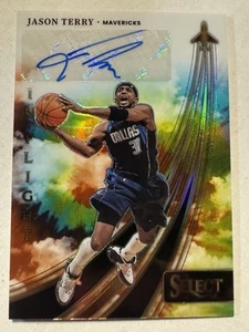 2023-24 Panini Select Jason Terry In Flight Tie Dye 01/25 Auto Autograph Mavs - Picture 1 of 3