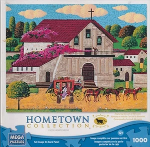 Heronim Hometown Collection Jigsaw Puzzle Mission Delores - Picture 1 of 1