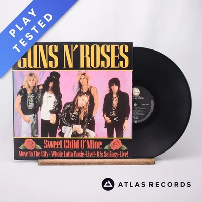 Guns N' Roses Sweet Child O'Mine 12" Single Vinyl Record GEF 55 T - EX/VG+ - Image 1 of 4