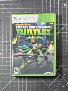 Xbox 360 Nickelodeon Teenage Mutant Ninja Turtles in Excellent Condition Tested - Picture 1 of 3