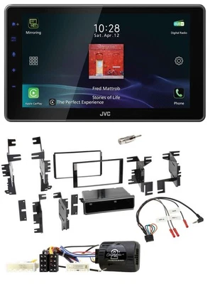 JVC DAB Lenkrad Bluetooth USB Autoradio für Nissan Tida ab 2008 Titan ab 2013 Ve - Bild 1 von 4