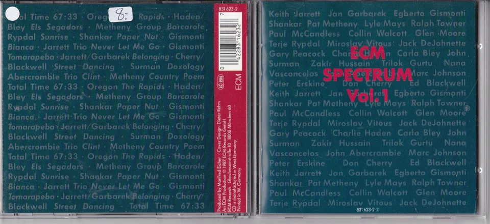 ECM Spectrum Vol. 1 - (Pat Metheny Group, Oregon...) CD ‎near mint - Bild 1 von 1