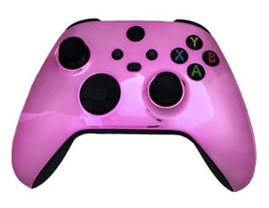 Custom Microsoft Xbox Series X / S Controller - Glossy Chrome Pink - Picture 1 of 8