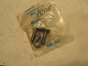 NUOVO CON SCATOLA TSUBAKI RS80 CATENA A RULLI SPILLA COTTER MASTER LINK A0200 - Foto 1 di 2
