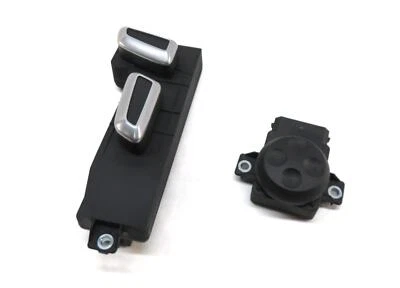 2014 AUDI Q7 (4L) FRONT LEFT DRIVER SEAT ADJUST ADJUSTMENT SWITCH SET 2 (BLACK) - Image 1 of 4