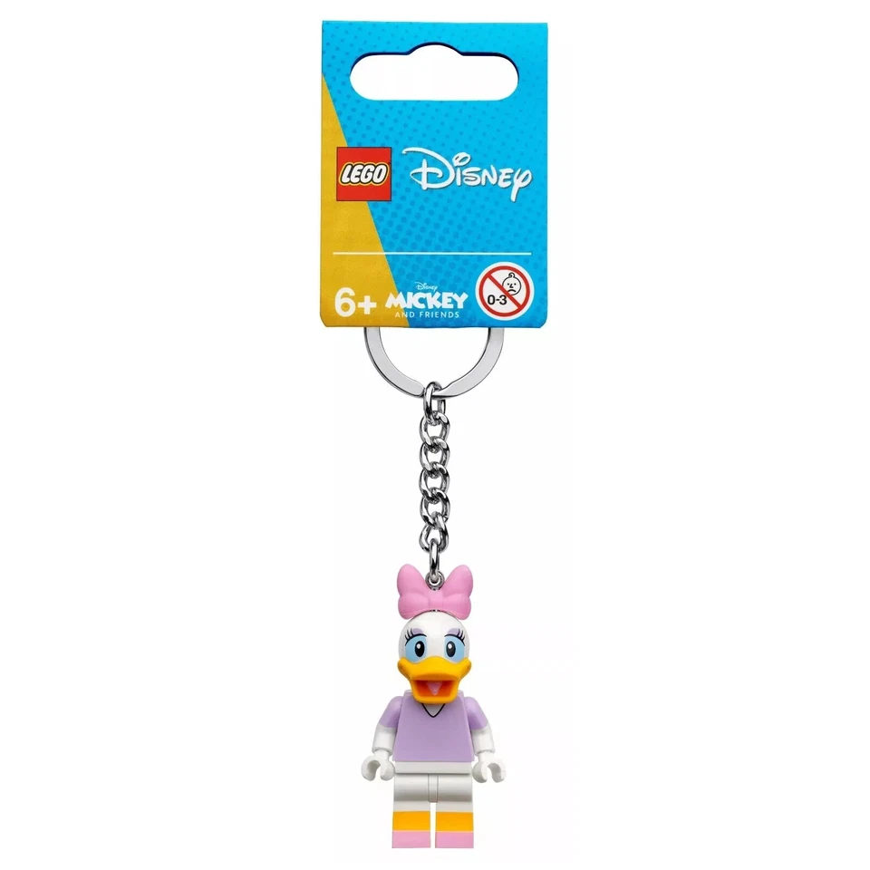 Lego Disney Daisy Duck Keyring Keychain 854112 NEW FAST SHIP - Image 1 of 1