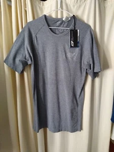 New Skechers Go Dri T-Shirt Charcoal Heather Gray Size XL - XXL Performance  - Picture 1 of 9