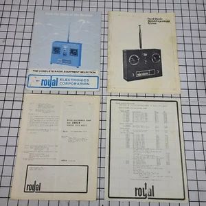 Royal Scale Radio Control RC Vintage Print Product Line 2 Catalogs, Price, Parts - Picture 1 of 20