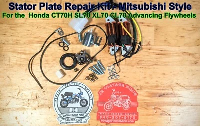 Stator Plate - Rebuild Kit For Mitsubishi Flywheels - Honda CT70H SL70 XL70 - Image 1 of 4