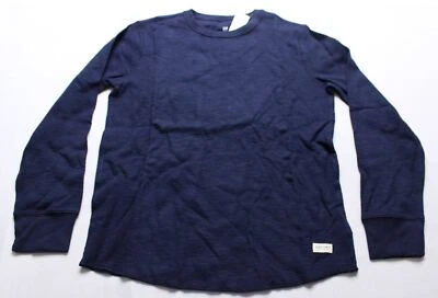 Camiseta Gap Kids Unisex Niños Tejido Waffle EJ1 Azul Marino Grande (Talla 10) Nueva con Etiquetas  Foto 1 de 3