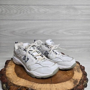 New Balance Womens WX407WM Size 7.5 D White Leather Running Shoes - Picture 1 of 7