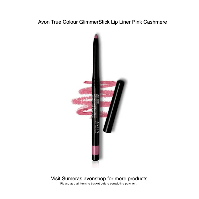 AVON True Colour GlimmerStick Lip Liner ~ Pink Cashmere ~ Summer Sale ~ Free P&P - Image 1 of 1