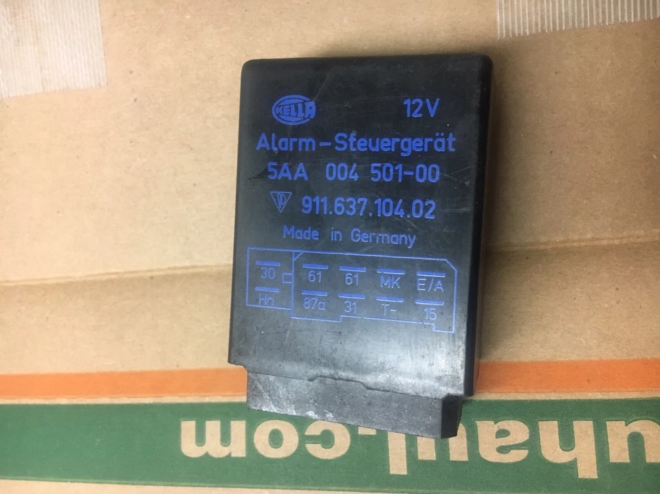 Relé módulo alarma Porsche 911 944 Turbo 968 911.637.104.02 Foto 1 de 1