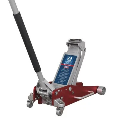 Sealey RJAS2500 Trolley Jack 2.5tonne Racing Aluminium / Steel Rocket Lift - Image 1 of 4