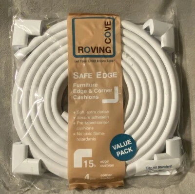 Edge Corner Protector Baby Proofing Large 15Ft Edge 4 Corners - Roving Cove - Image 1 of 4