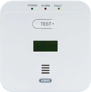 ABUS Kohlenmonoxid-Warnmelder COWM510 - 10-Jahres-Sensor & LCD Display - Weiß  - Bild 1 von 1