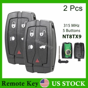 2 For 2008 2009 2010 2011 2012 Land Rover LR2 Keyless Entry Remote Key Fob 5B - Picture 1 of 6
