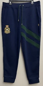 Polo Ralph Lauren Crest Crown Logo Jogger Pants Mens Size Large L New - Picture 1 of 11