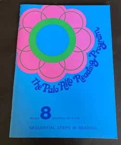 1973 unused~ Palo Alto Reading Program Book 8 Sequential steps in Reading - Picture 1 of 8