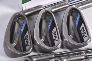 Ping G30 Irons / 4-PW / Black Dot / Regular Flex Ping CFS Distance Shafts - Picture 1 of 7