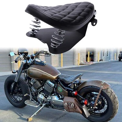 Base de mola assento solo motocicleta Bobber para Yamaha V Star 250 650 950 1100 1300 - Imagem 1 de 4