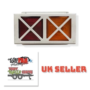 Ifor Williams Livestock Trailer DP120 PAIR of Rear Light Guards Protectors - Picture 1 of 3