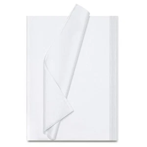 115 Sheets 20x14 Inch White Tissue Paper Acid Free Gift Bags Wrapping Paper - Picture 1 of 6