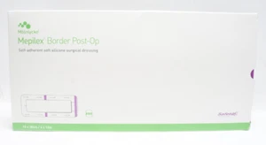 Molnlycke 496605 Mepilex Border Post-Op Silicone Dressing, 4" x 12" - 1 Box 5EA - Picture 1 of 1
