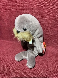 TY BEANIE BABY Jolly 4ta Generación PVC Pellets Etiqueta Errores (1996) - Imagen 1 de 8