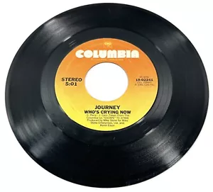 JOURNEY Who's Crying Now/Mother Father Columbia 18-02241 45 RPM - Picture 1 of 2