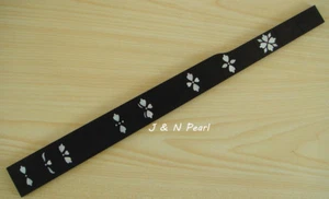 Hearts & Flowers Mother of Pearl Inlaid A Ebony Fingerboard for Gibson Banjo  - Picture 1 of 3