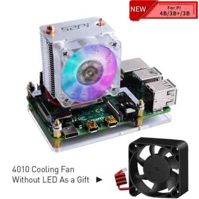 ICE Tower CPU Cooling Fan Case Cooler Shell for Raspberry Pi 4B / 3B+ - Image 1 of 4
