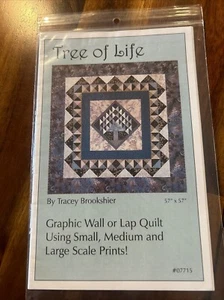 Tree Of Life Quilt Pattern Tracey Brookshier New (brk115) - Picture 1 of 3