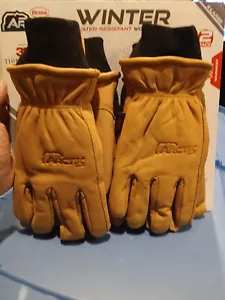 Boss Arctik Leather Winter Gloves, 2-Pair XL 3M Thinsulate Work Gloves - Picture 1 of 10