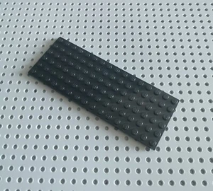LEGO Platte Bauplatte Basisplatte flach 1 stk schwarz 6x16 black Plate 3027 R2 - Bild 1 von 1